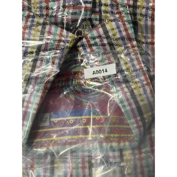 Robert Graham Multicolor Check Button-Down Shirt XL Flip-Cuff Bold Print - Picture 10 of 10